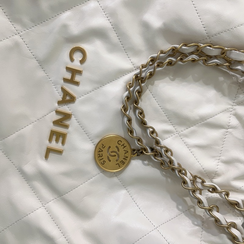 ෆ Chanel 22bag 白金垃圾袋🤍🈶購證-15