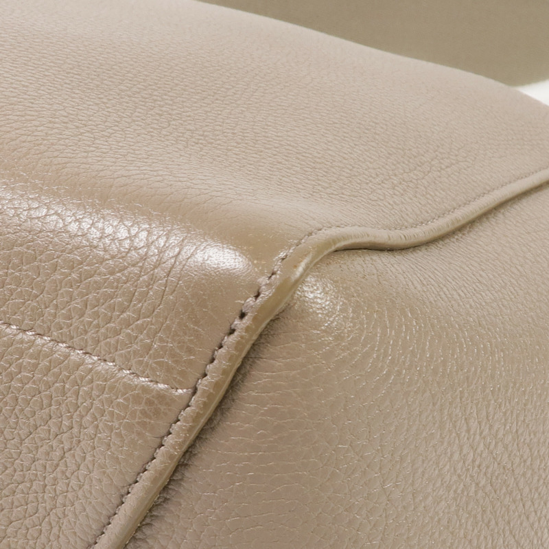 CELINE 牛皮皮革Sangle Bucket金扣肩背袋-8