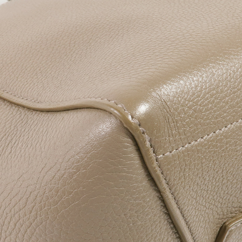 CELINE 牛皮皮革Sangle Bucket金扣肩背袋-9