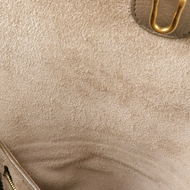 CELINE 牛皮皮革Sangle Bucket金扣肩背袋-14