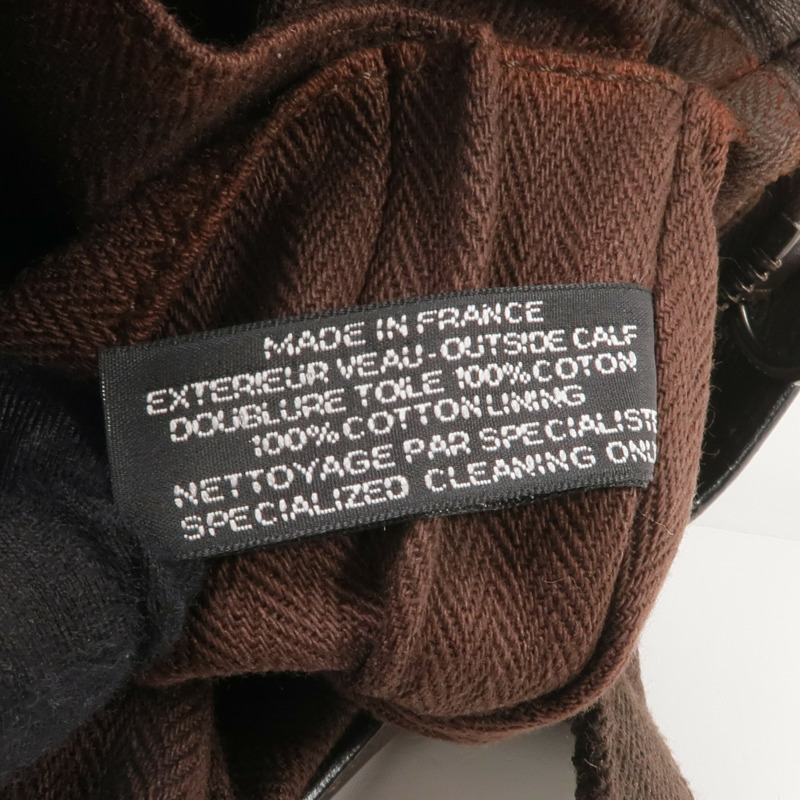 HERMES Swift皮革Vintage 2 Way Bag銀扣手挽肩背兩用袋-15