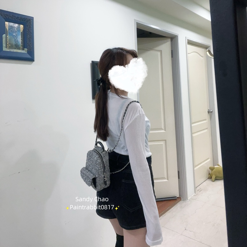 ෆ Chanel 黑白小書包🐼-1