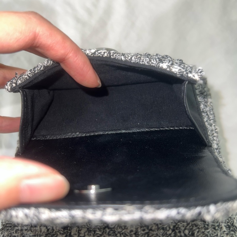 ෆ Chanel 黑白小書包🐼-19