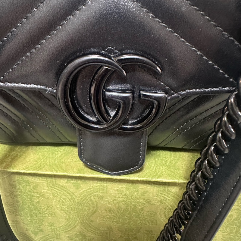 Gucci皮格鏈帶包-14