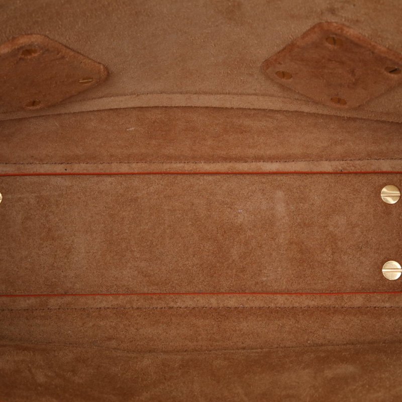 BOTTEGA VENETA Arco小號22橙色牛皮肩背包-2