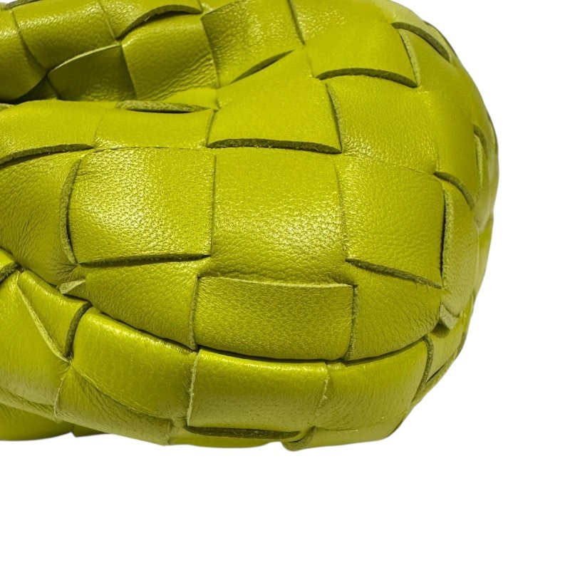 【美收精品】BV 白色皮革編織斜肩背包 2-345-10