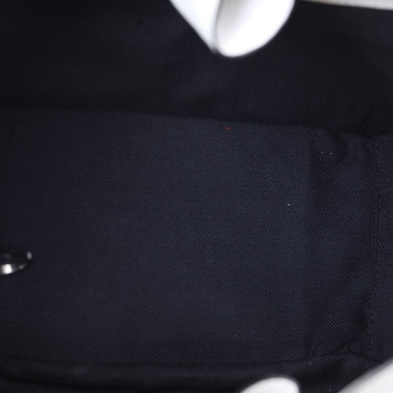 LOEWE Hammock吊床包小號白色牛皮銀扣肩背包-2