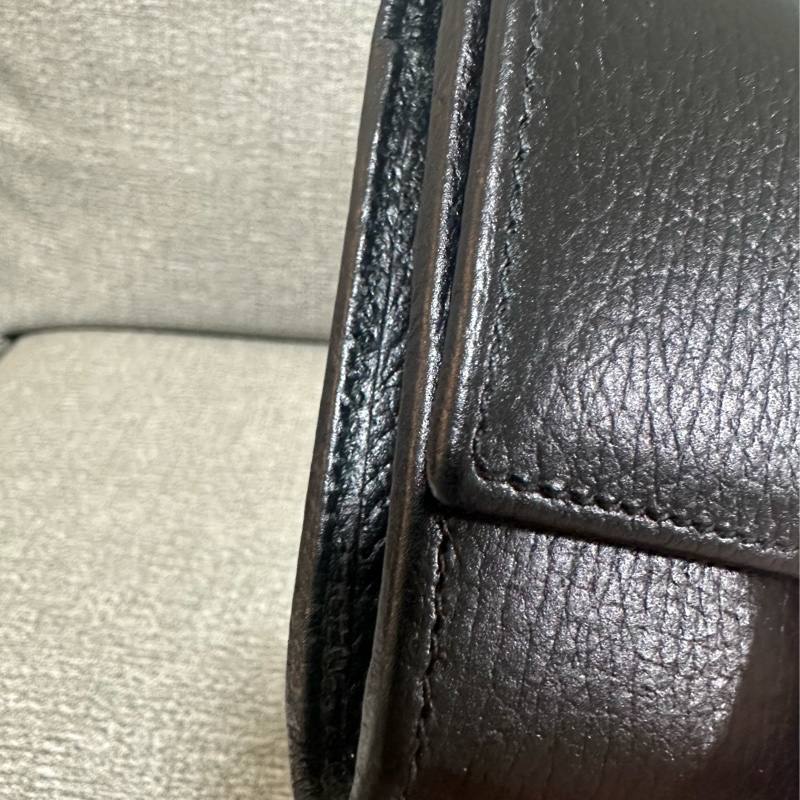 Gucci荔枝牛皮皮革長夾-3