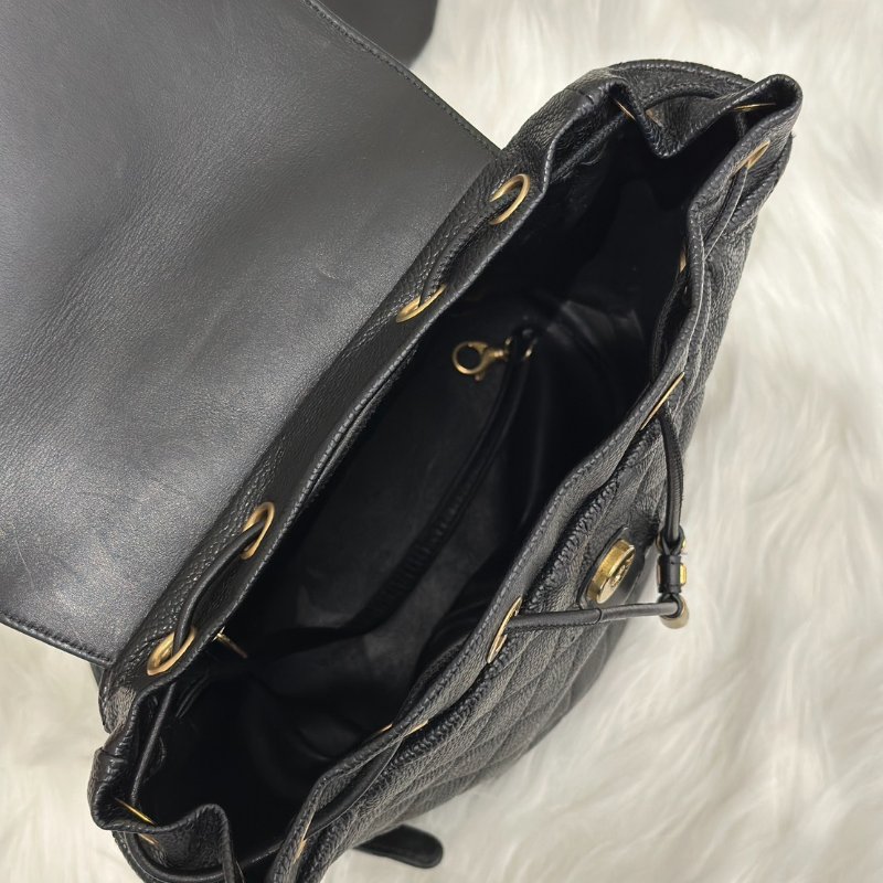 CHANEL Vanity case雙肩後背包 - 黑金26開-5