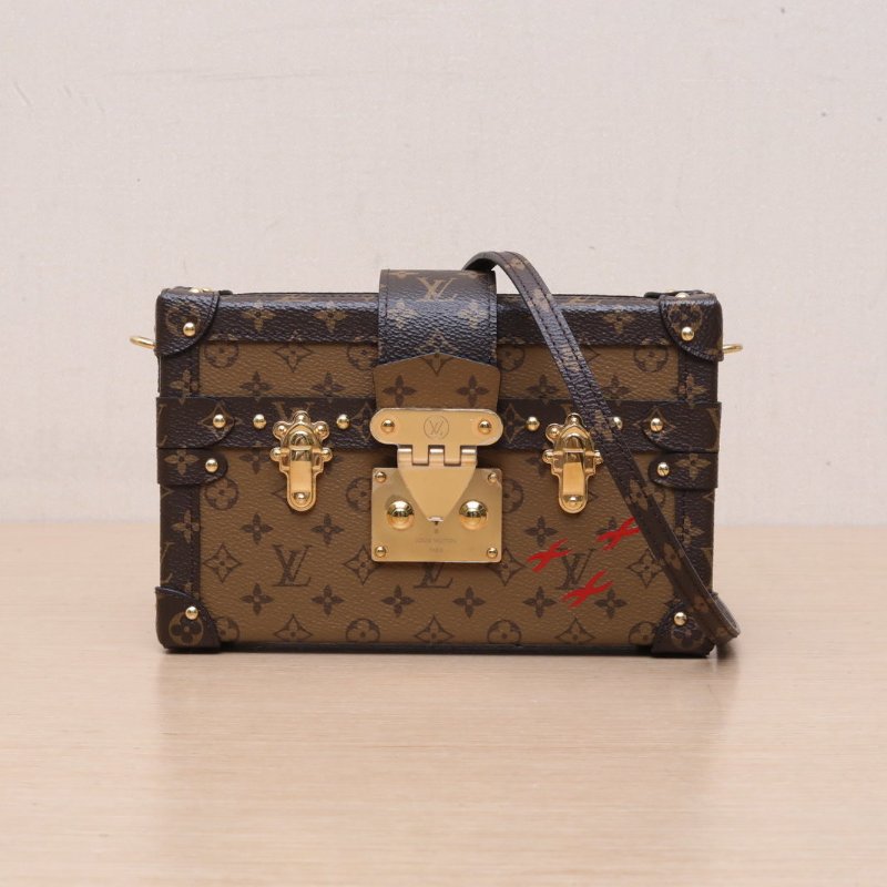 LOUIS VUITTON PETITEMALLE月光寶盒20老花PVC2019肩背包-1