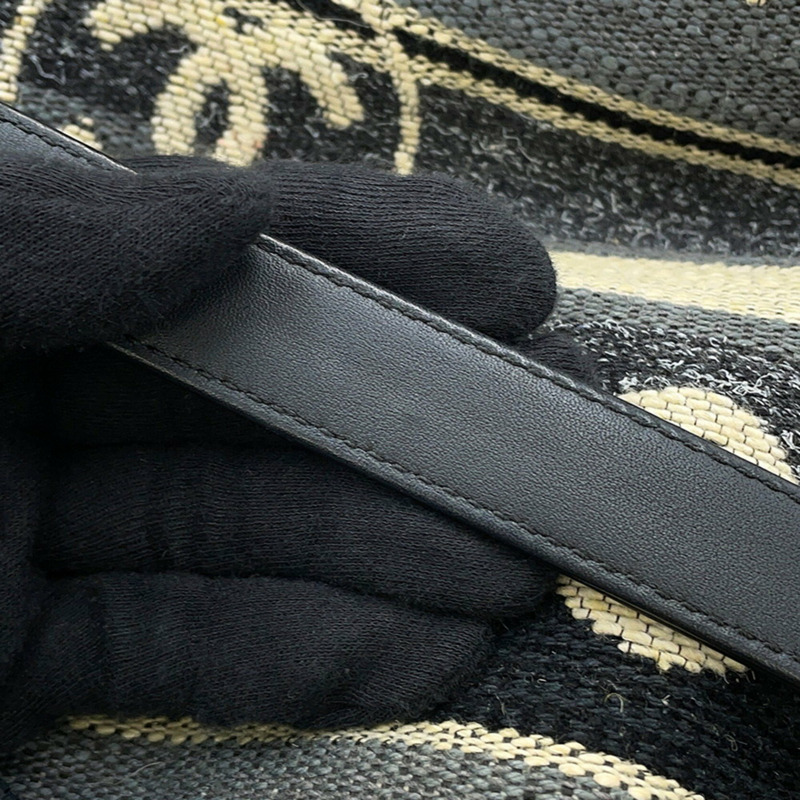 香奈兒 Deauville 單肩包 A57536 黑色-9