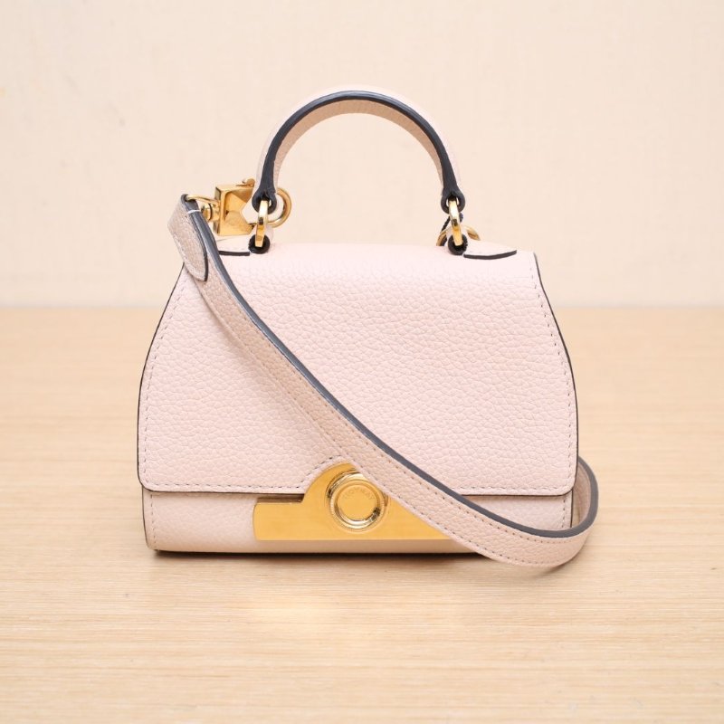 MOYNAT RejaneNa4.5裸粉色牛皮肩背包-1