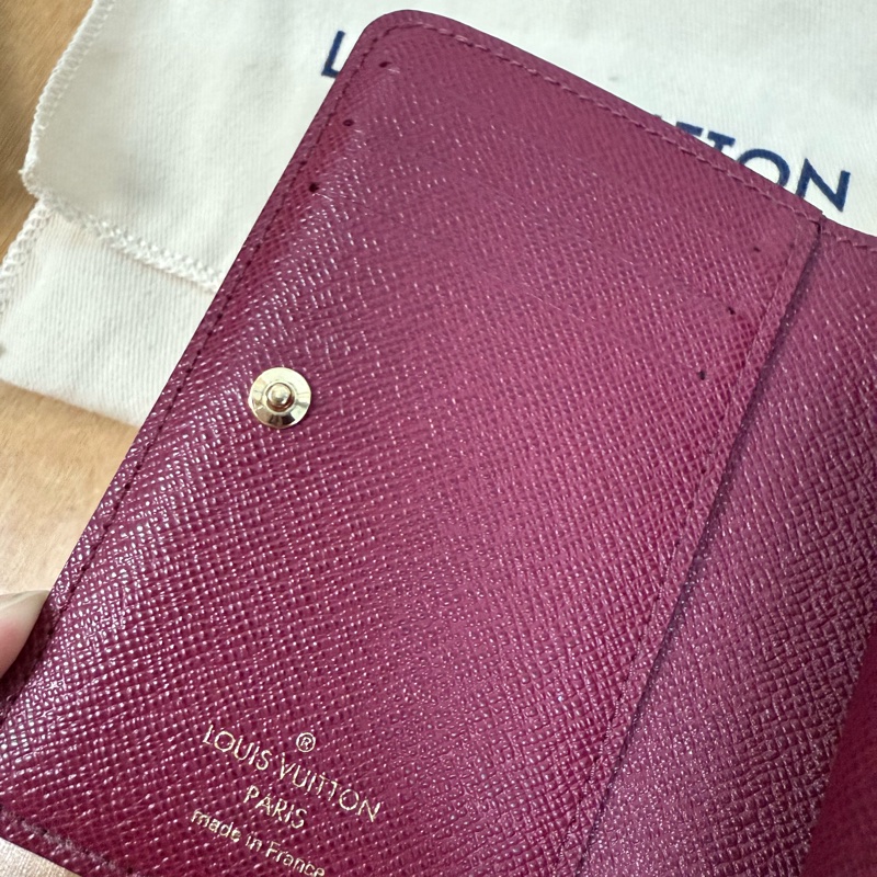 Louisvuitton Lou短夾/LV粉色短夾-4
