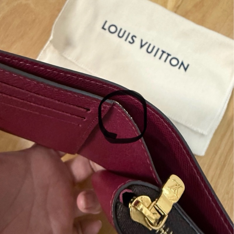 Louisvuitton Lou短夾/LV粉色短夾-9