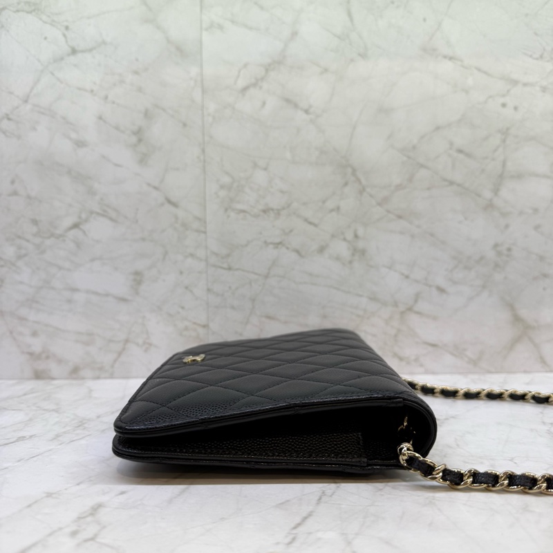 CHANEL黑金二合一鍊條包/3-2