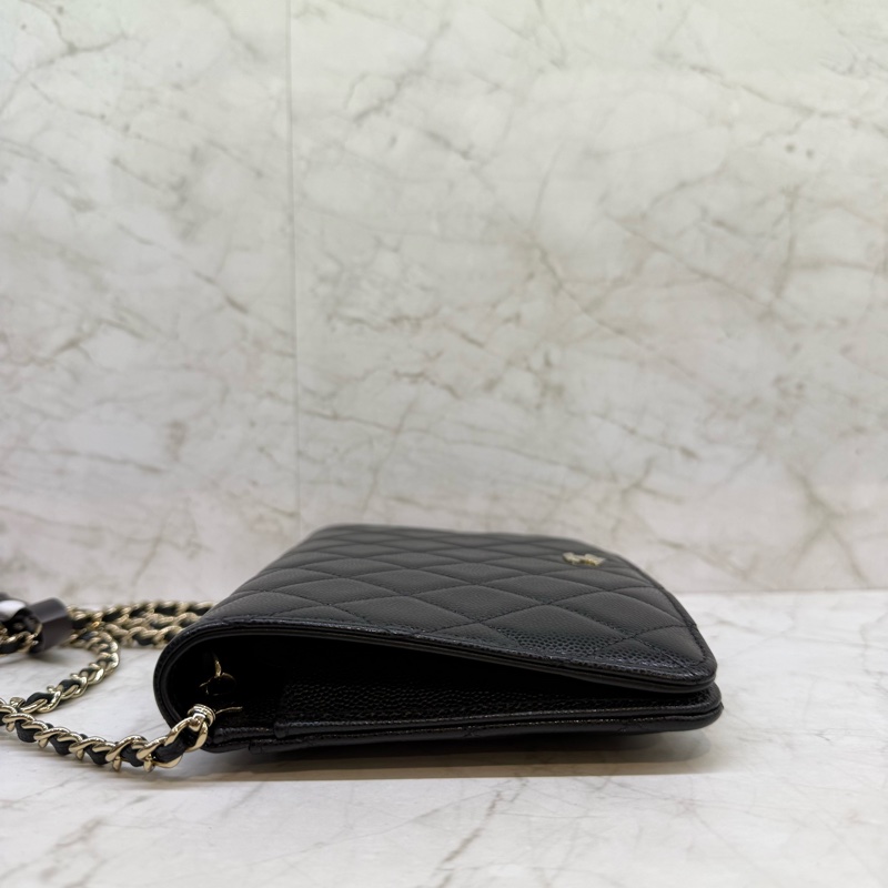 CHANEL黑金二合一鍊條包/3-3