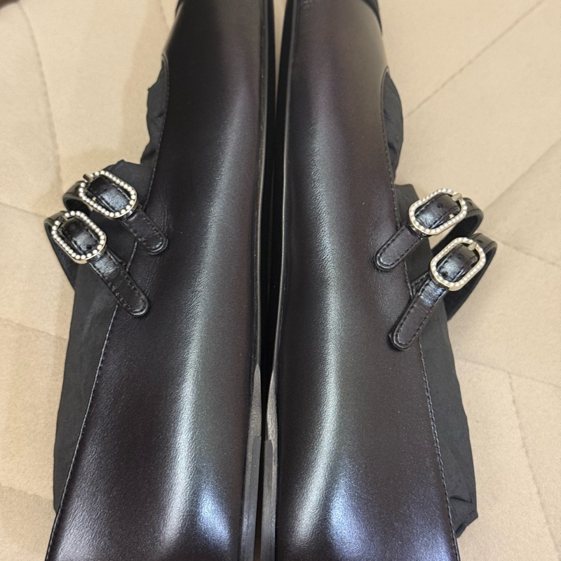 Chanel黑色瑪麗珍娃娃鞋 全新台灣專櫃購入 尺寸36-3