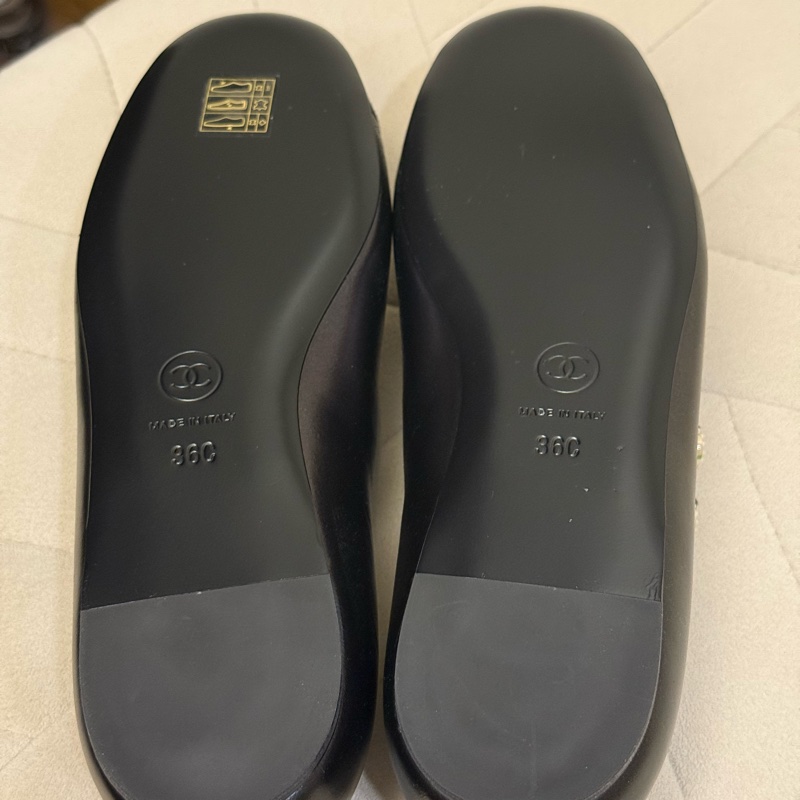 Chanel黑色瑪麗珍娃娃鞋 全新台灣專櫃購入 尺寸36-5