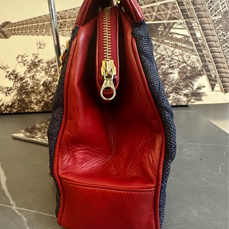 (MYMluxurybag) 🔥聖誕激安🔥 Chanel 牛仔袋 肩背袋 托特袋 牛仔全皮袋 古董袋-6