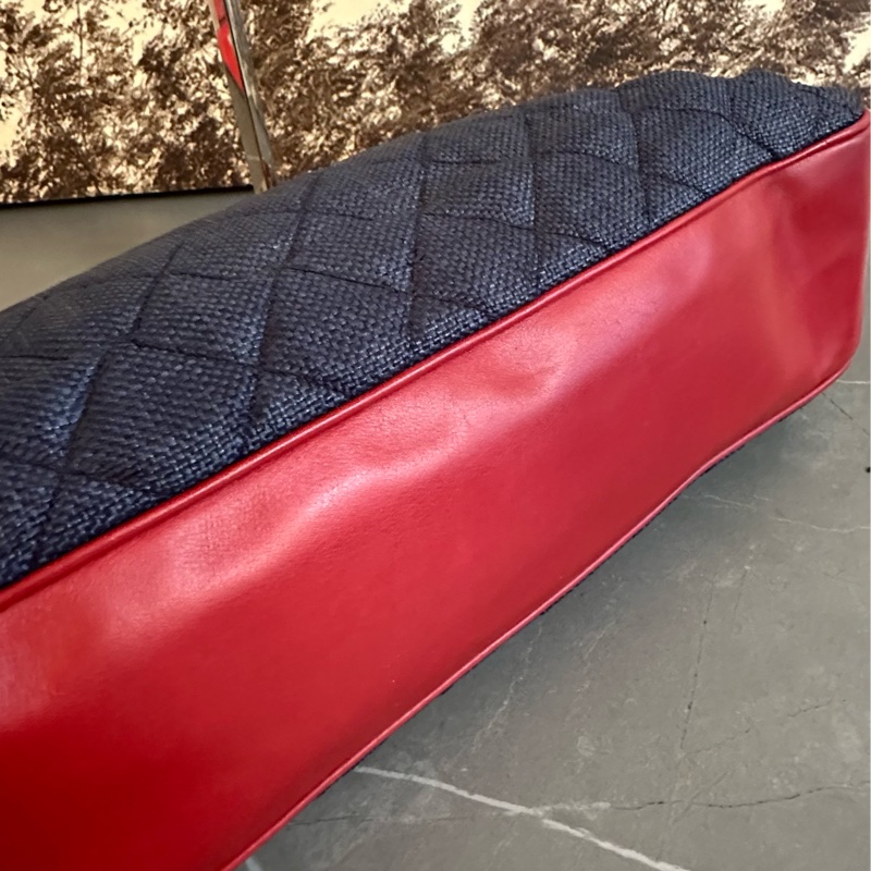 (MYMluxurybag) 🔥聖誕激安🔥 Chanel 牛仔袋 肩背袋 托特袋 牛仔全皮袋 古董袋-8