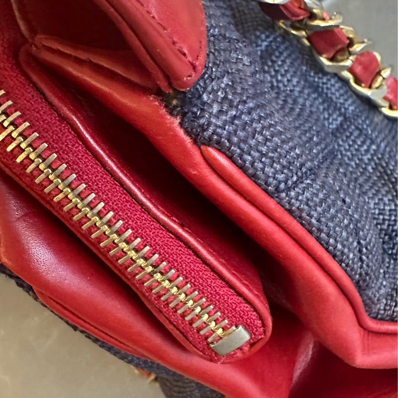 (MYMluxurybag) 🔥聖誕激安🔥 Chanel 牛仔袋 肩背袋 托特袋 牛仔全皮袋 古董袋-19