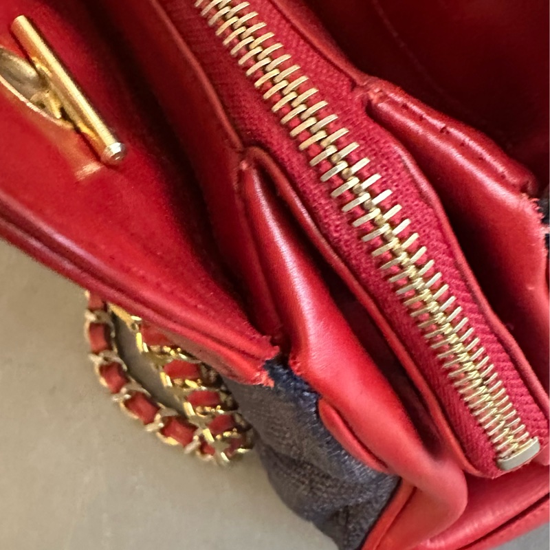 (MYMluxurybag) 🔥聖誕激安🔥 Chanel 牛仔袋 肩背袋 托特袋 牛仔全皮袋 古董袋-20