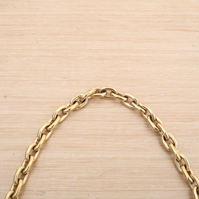 LOUIS VUITTON IVY鏈條腋下包老花PVC金扣晶片肩背包-2