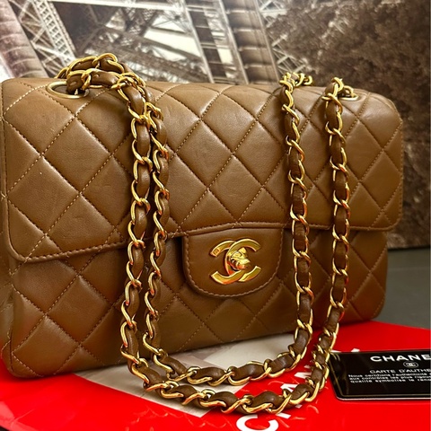 (MYMluxurybag) 🔥Chanel🔥 稀有 羊皮袋 鏈條袋 肩背袋 古董袋