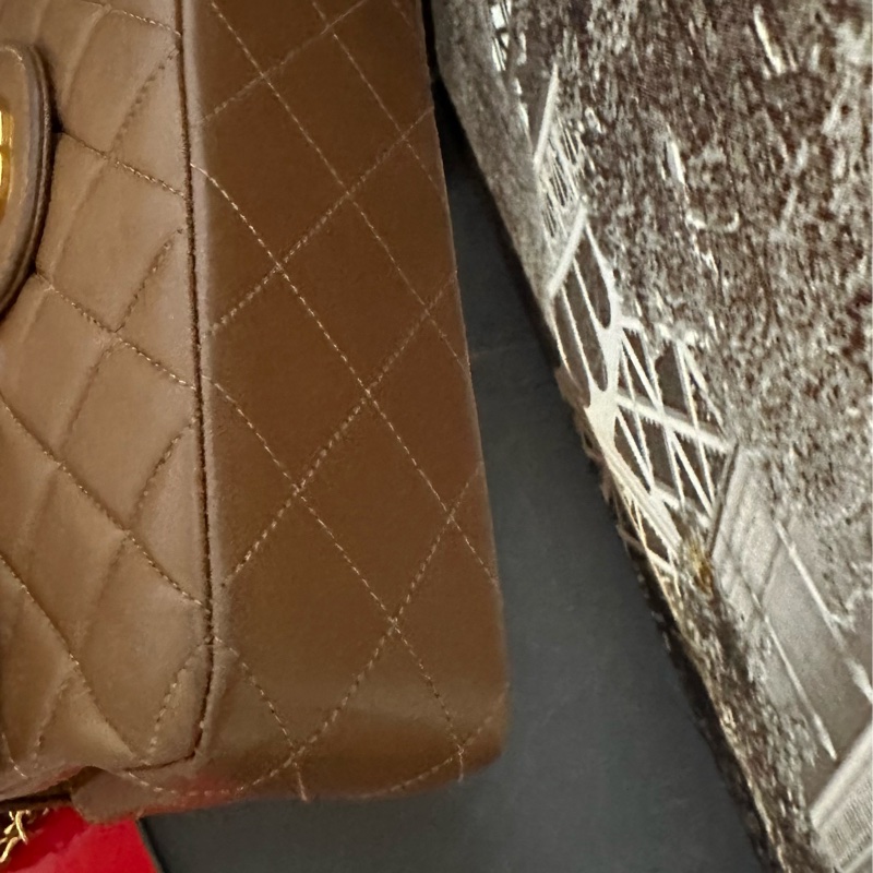 (MYMluxurybag) 🔥Chanel🔥 稀有 羊皮袋 鏈條袋 肩背袋 古董袋-19