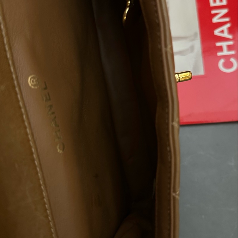 (MYMluxurybag) 🔥Chanel🔥 稀有 羊皮袋 鏈條袋 肩背袋 古董袋-30