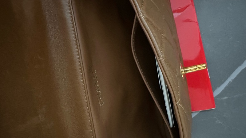 (MYMluxurybag) 🔥Chanel🔥 稀有 羊皮袋 鏈條袋 肩背袋 古董袋-32