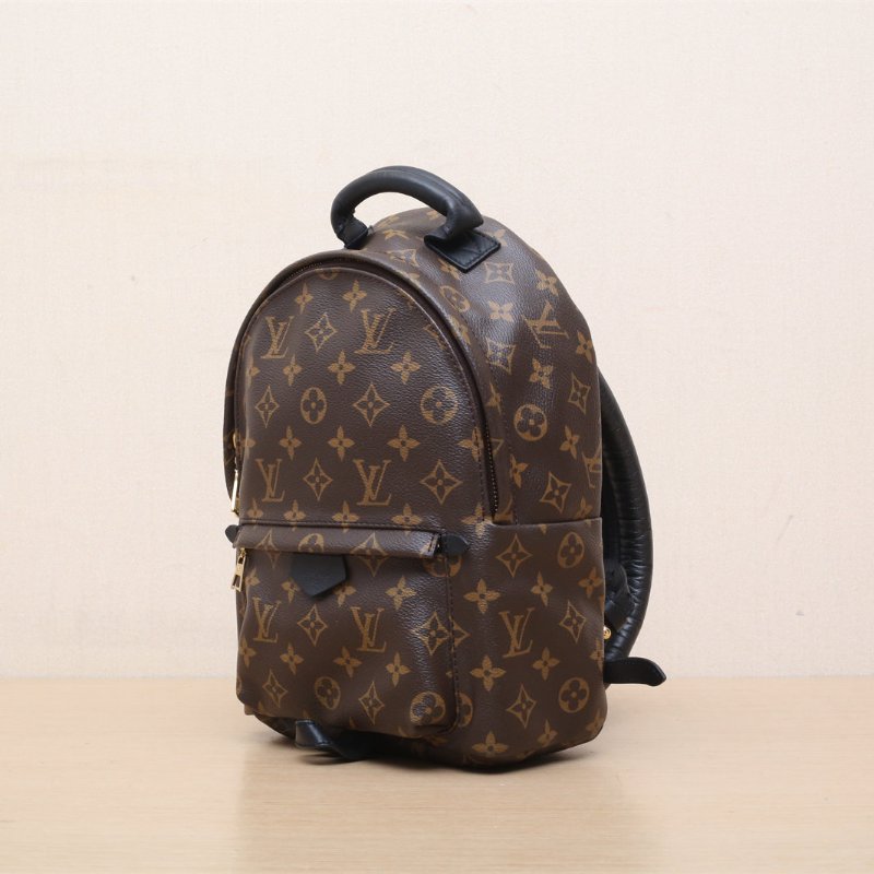 LOUIS VUITTON PalmSprings小書包小號22老花PVC2016肩背包-3