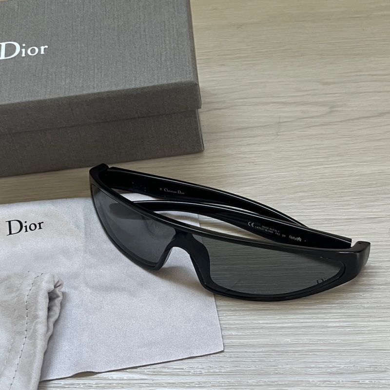 Dior黑色y2k墨鏡-1
