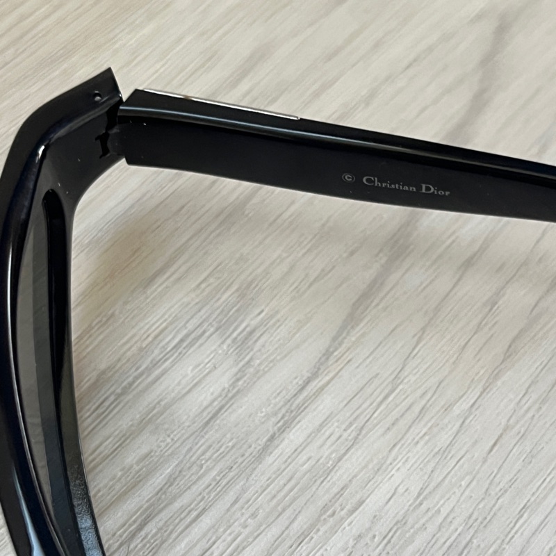 Dior黑色y2k墨鏡-6