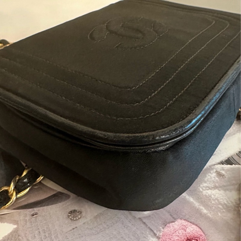 (MYMluxurybag) 🔥聖誕激安🔥 Chanel 黑金 WOC 鏈條袋 古董袋肩背包 斜背袋-9