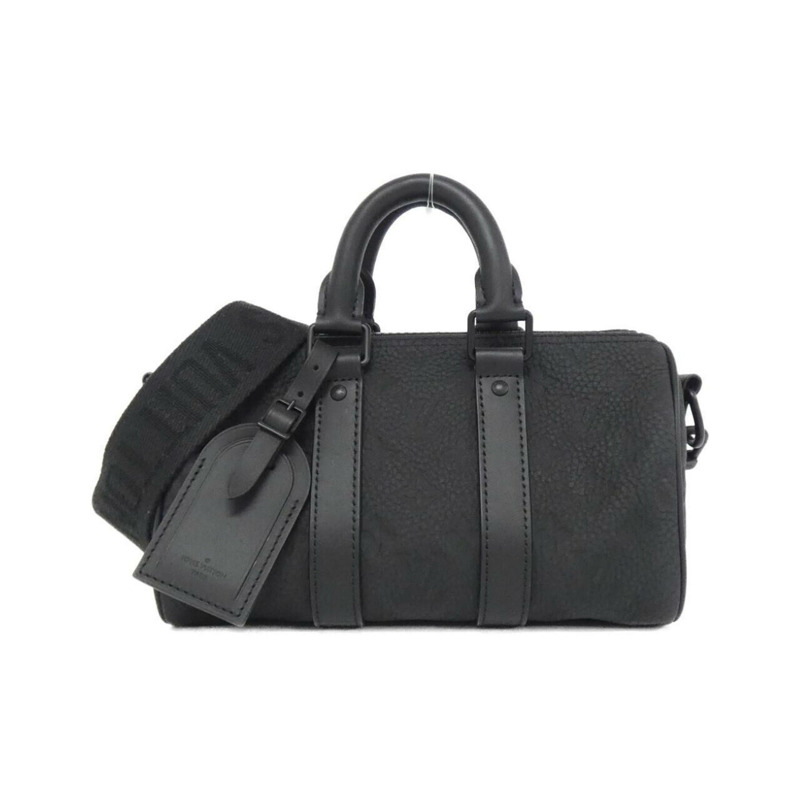 路易威登 Taurillon Monogram Keepall Bandouliere 25cm 波士頓包 M20900-0