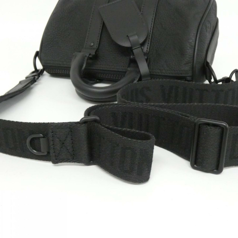 路易威登 Taurillon Monogram Keepall Bandouliere 25cm 波士頓包 M20900-7