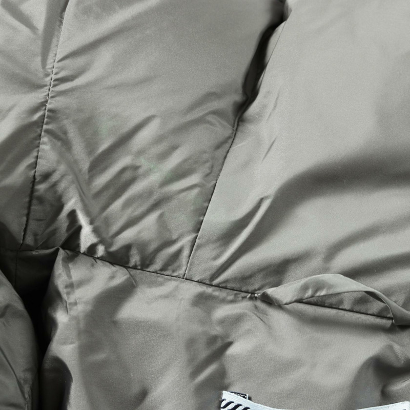 PRADA 灰色女士羽絨服，聚酯纖維材質，二手-5