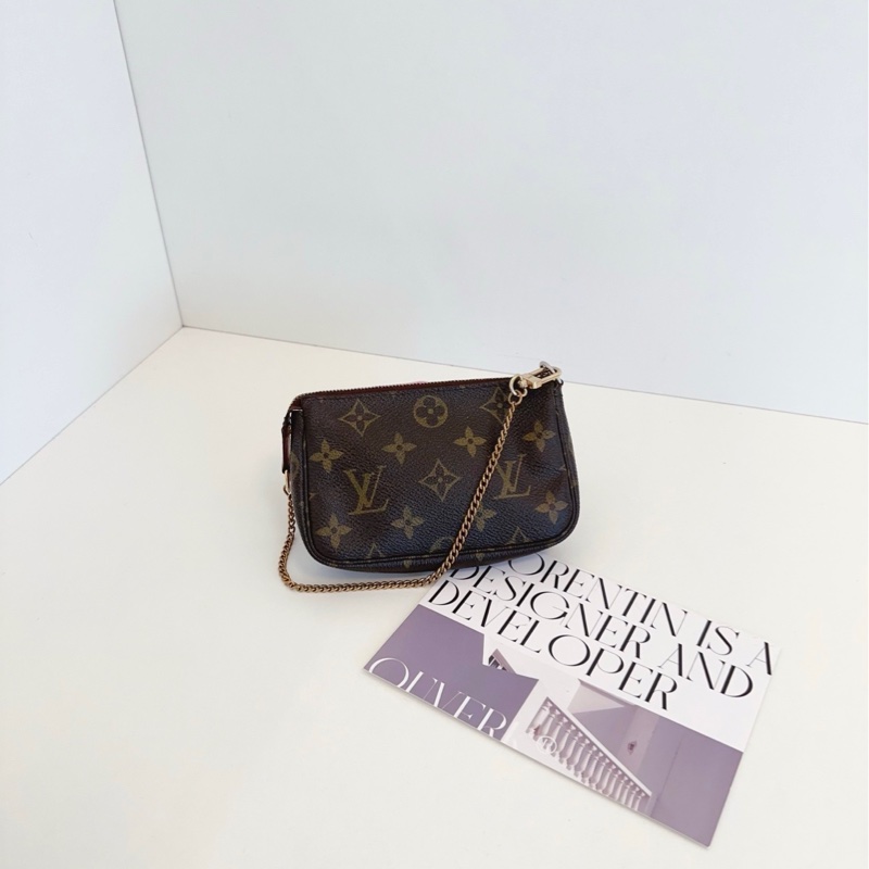 【96新🆕】LV 老花mini麻將包手提包 斜挎包 單肩包-1