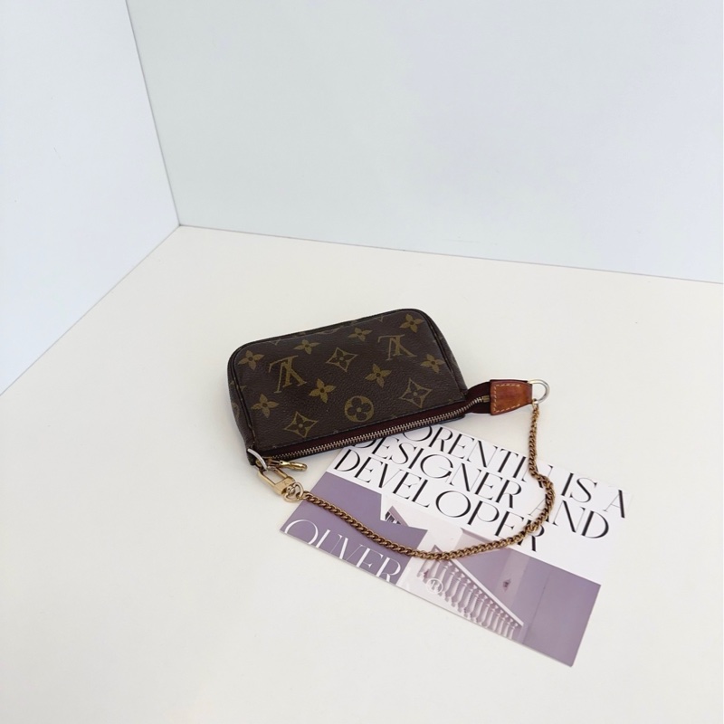 【96新🆕】LV 老花mini麻將包手提包 斜挎包 單肩包-5