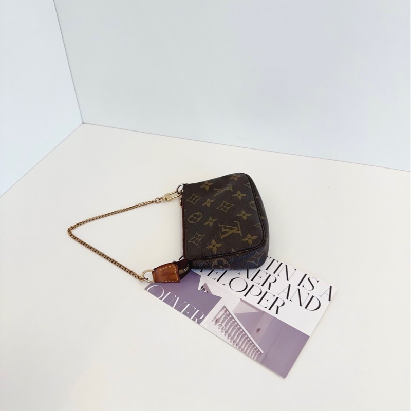 【96新🆕】LV 老花mini麻將包手提包 斜挎包 單肩包-6