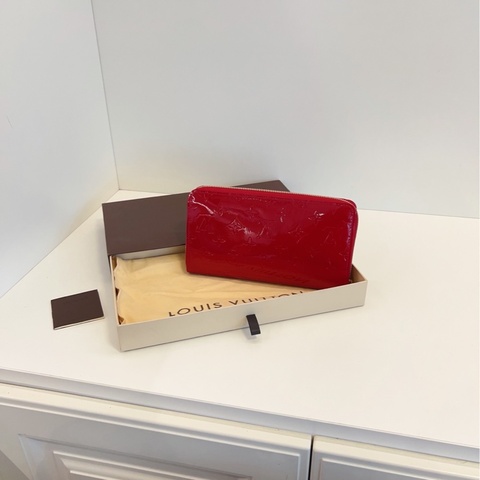 【閒置🆕】LV  紅色漆皮 錢包