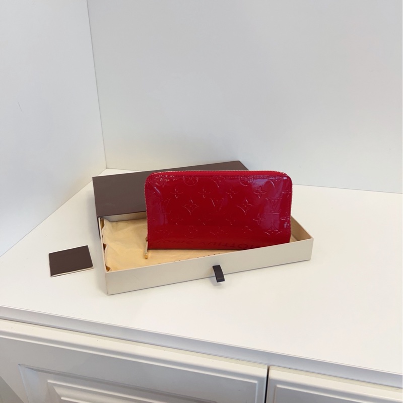 【閒置🆕】LV  紅色漆皮 錢包-1