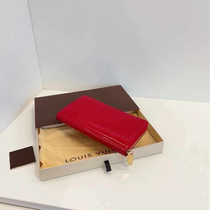 【閒置🆕】LV  紅色漆皮 錢包-2