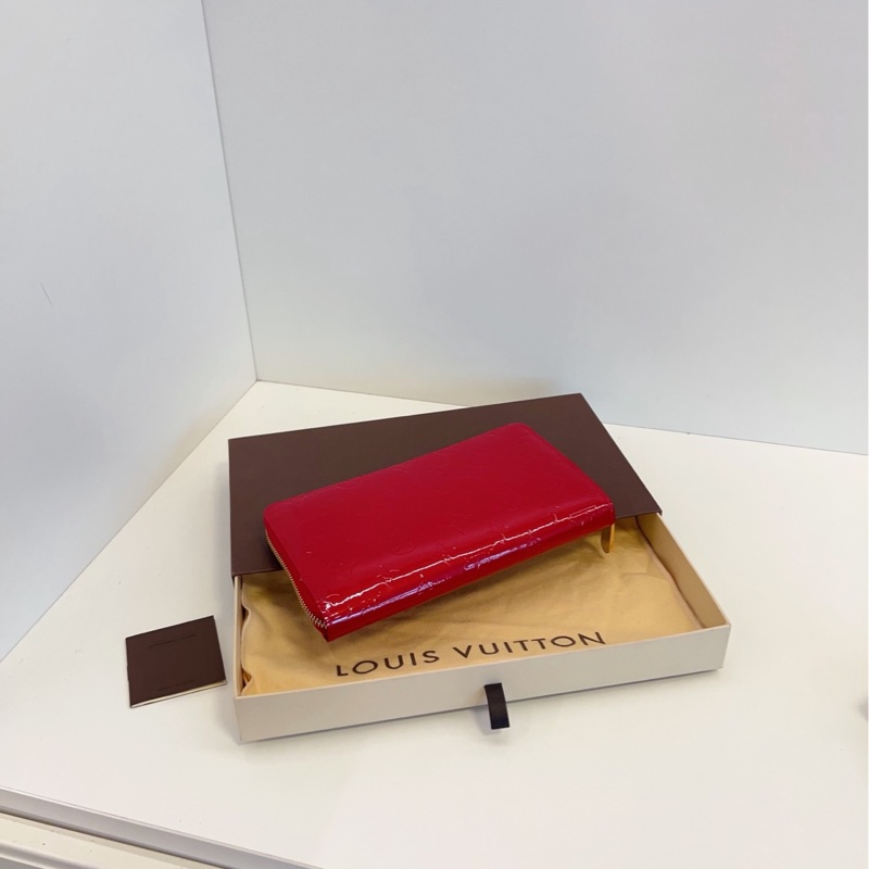【閒置🆕】LV  紅色漆皮 錢包-3