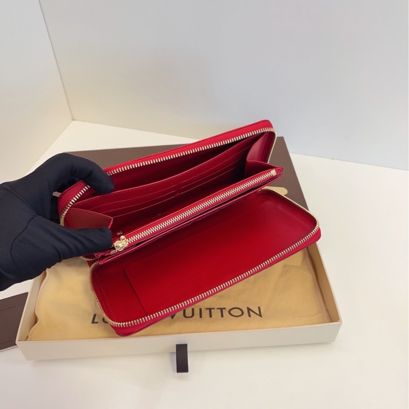 【閒置🆕】LV  紅色漆皮 錢包-5