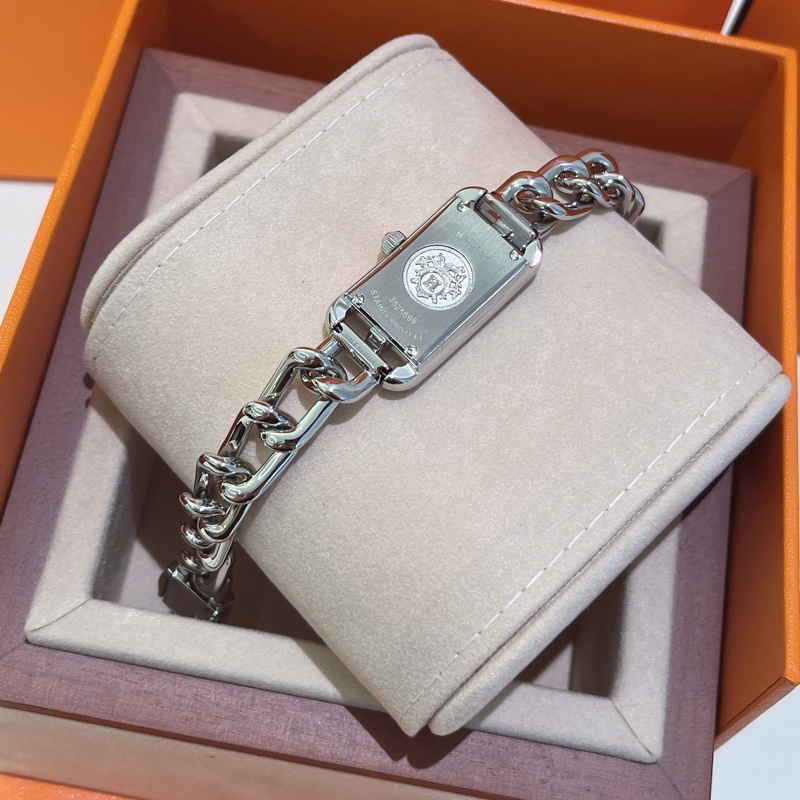 【全新品】Hermes 愛馬仕 Nantucket 女士腕表 藍寶石水晶錶盤 石英機芯 瑞士製造-5