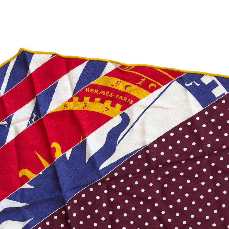 HERMES 羊絨 圍巾-1