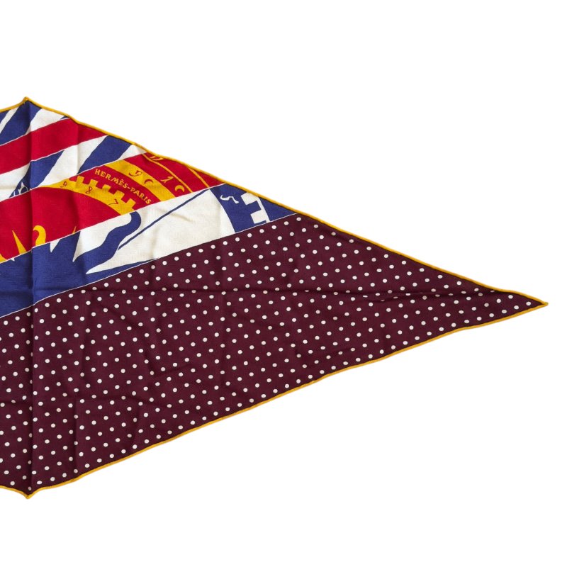 HERMES 羊絨 圍巾-2