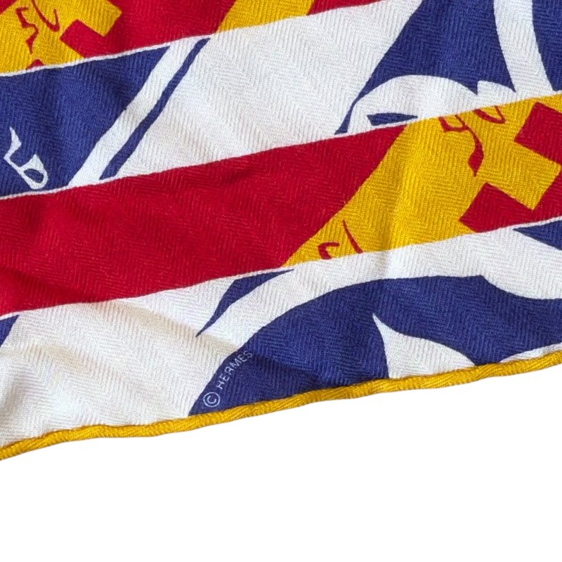 HERMES 羊絨 圍巾-6